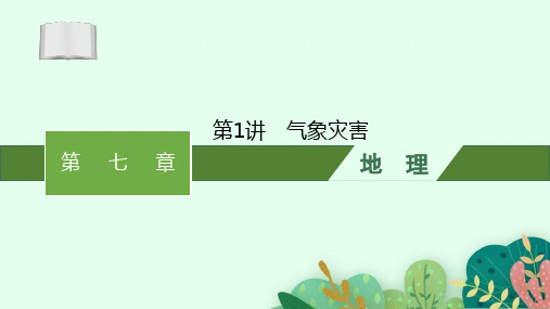 2025届高三一轮复习地理课件：气象灾害