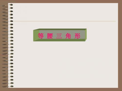 9.1 三角形 课件6(华师大版七年级下)