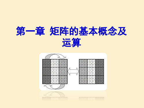 机器人学-矩阵的基本概念及运算