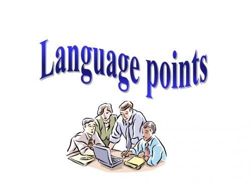 M9U1 Reading  Language Points