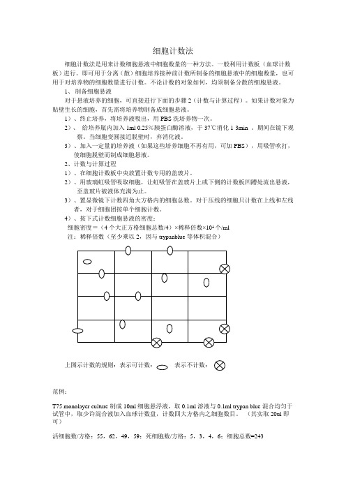 细胞计数法