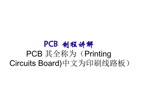 双面板PCB_制程讲解