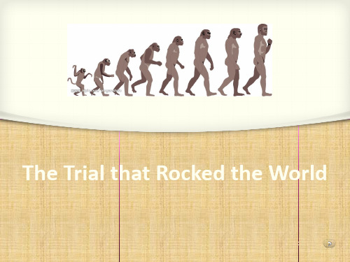 The Trial that Rocked the Worldrhetorical device 高英讲课讲稿