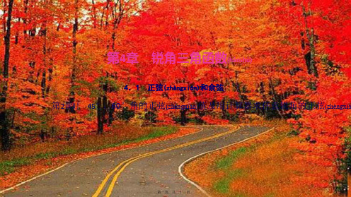 九年级数学上册锐角三角函数 .正弦和余弦 °,0°角的正弦值及用计算器求任意锐角的正弦值