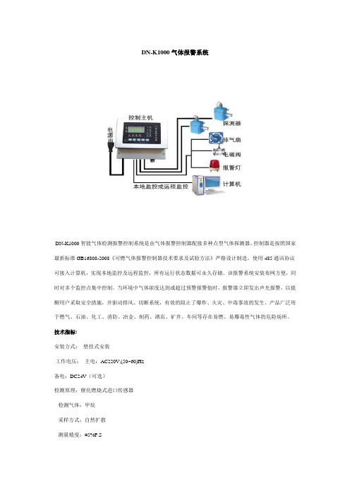 DN-K1000气体报警系统