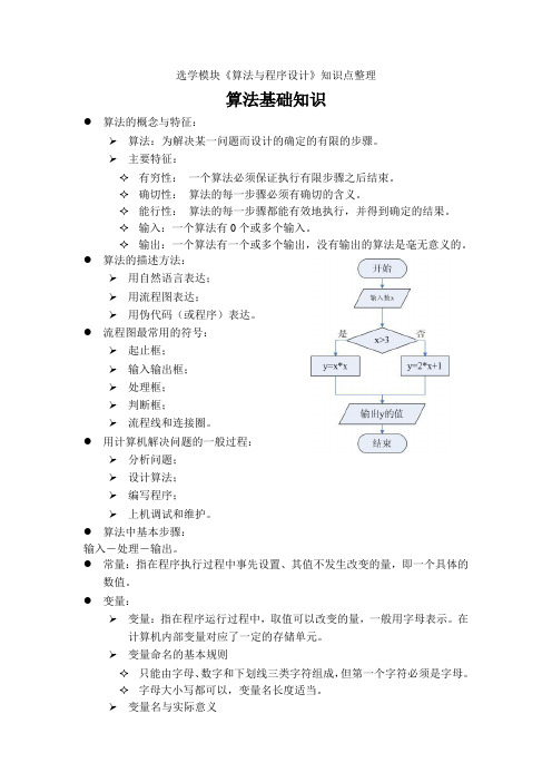 上海市信息科技会考学业水平考试选学模块总复习