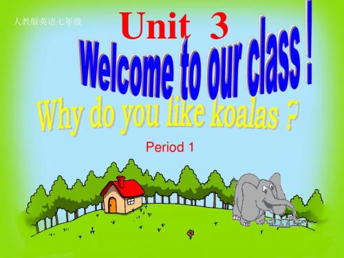 人教版英语七年级:unit 3(共13张ppt)