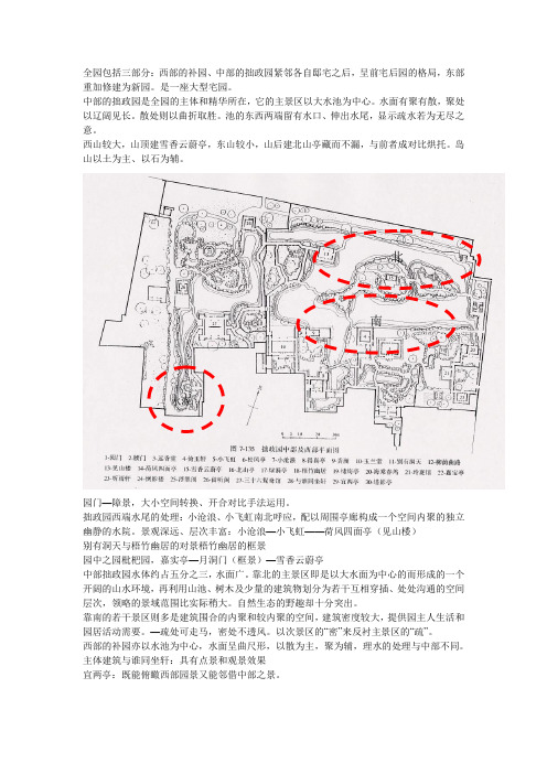 拙政园分析