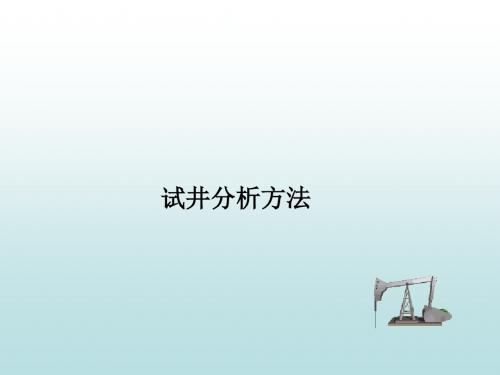 《试井分析方法》PPT课件