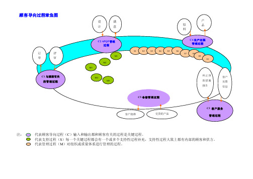 顾客导向过程章鱼图及过程乌龟图