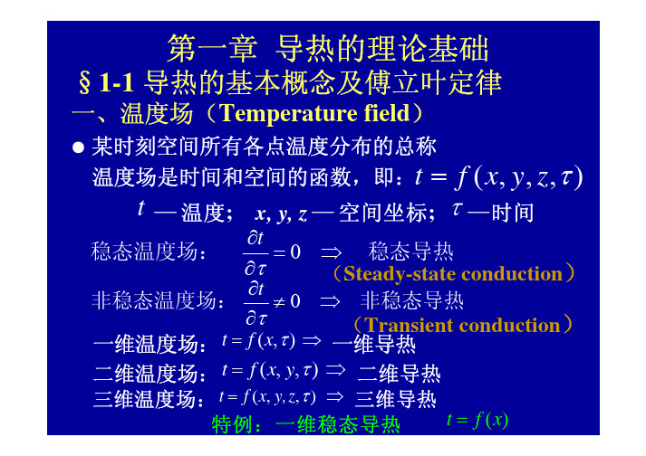 传热学课件-清华大学 (1)