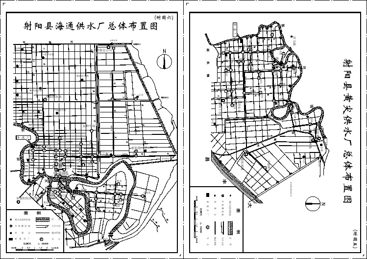 供水厂总体布置图05、06(1)