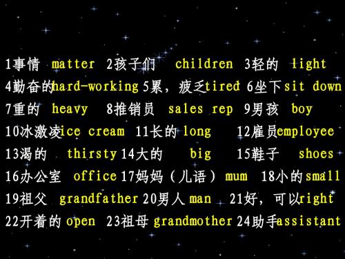 新概念英语第一册lesson21-22