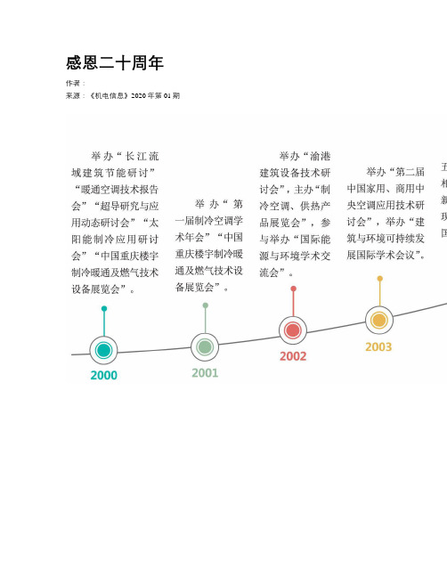 感恩二十周年