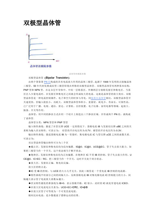 双极型晶体管资料