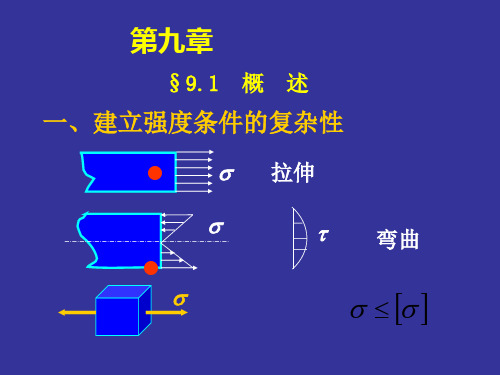 九章强度理论PPT课件