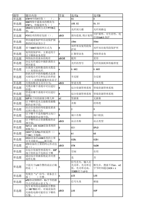 传输资管题库