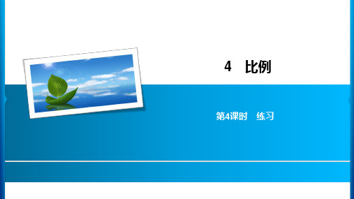 六年级下册数学习题课件-4 第4课时练习 人教新课标(共8张PPT)