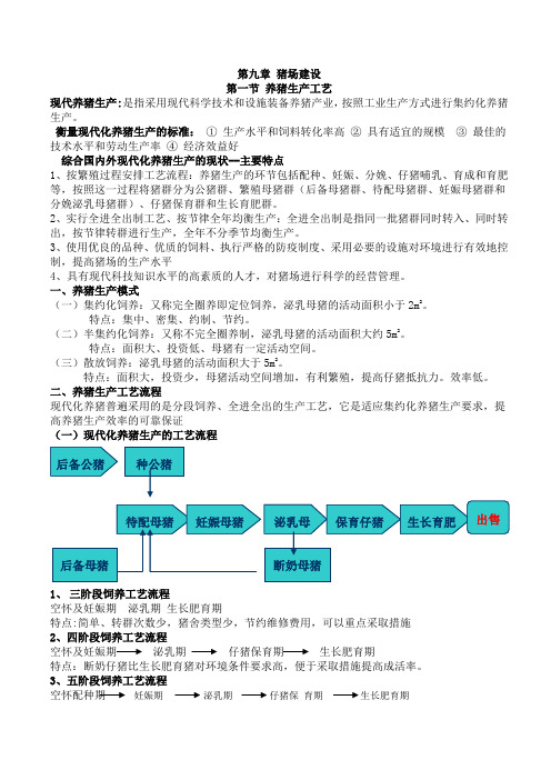 猪生产学习题