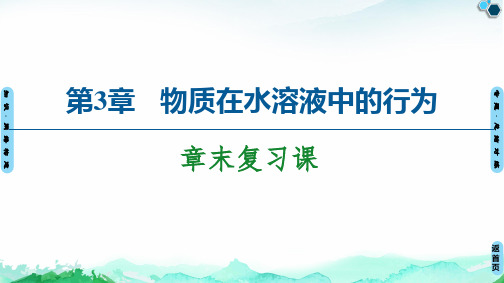 章末复习课--高中化学选修优质课市公开课一等奖课件名师大赛获奖课件