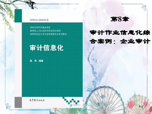 【《审计信息化》精品PPT】第8章 审计作业信息化综合案例：企业审计