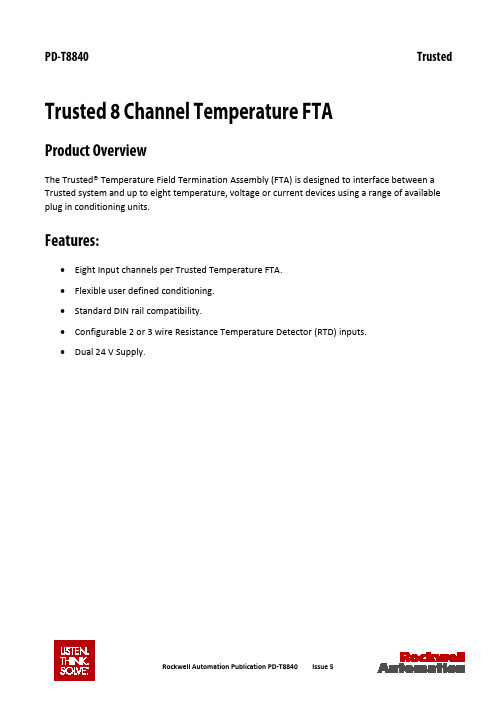 Rockwell Automation Trusted 8 Channel Temperature 