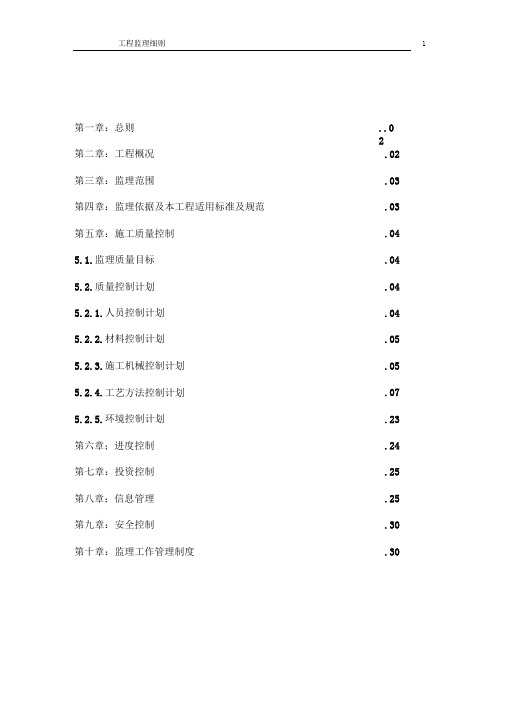 某道路工程监理细则.doc