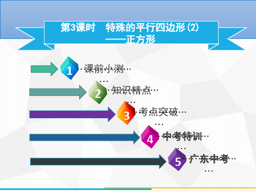 第3课时 特殊的平行四边形(2)——正方形