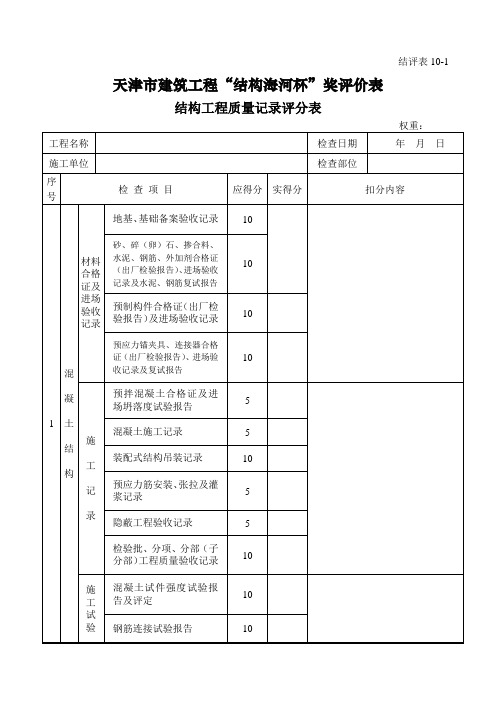 10-016(天津市建设工程创优指南共17份)