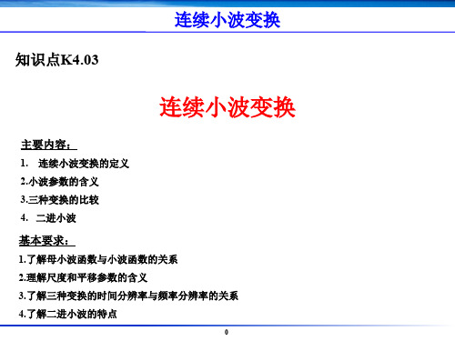 K4.03-连续小波变换