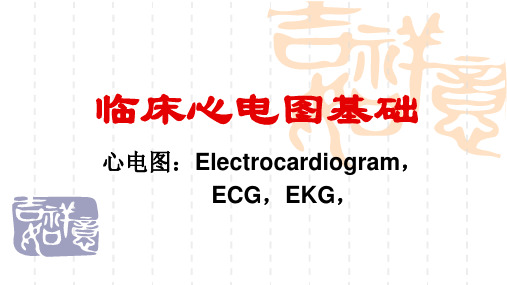 ECG详解