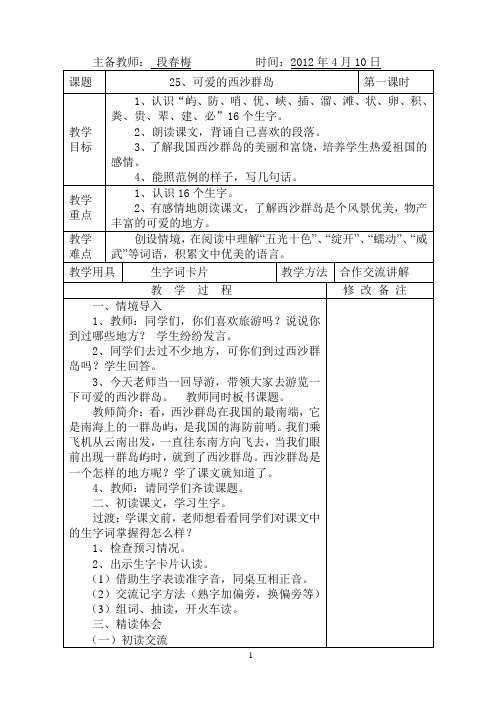 可爱的西沙群岛1