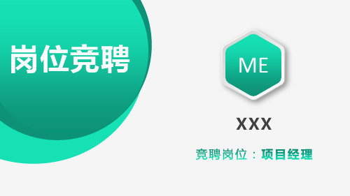 车迷协会会长竞选PPT