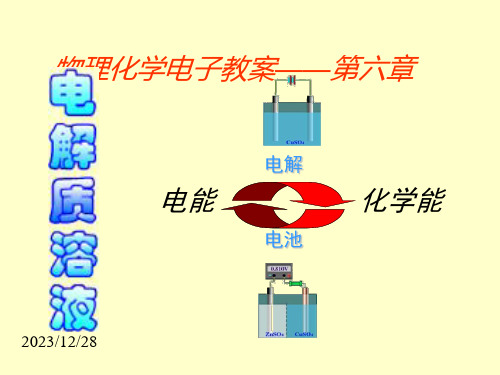 电解质溶液优秀课件