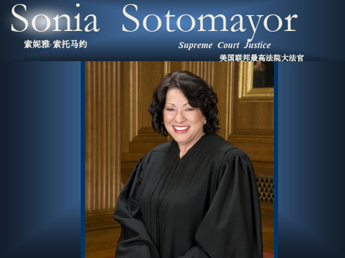 sonia sotomayor