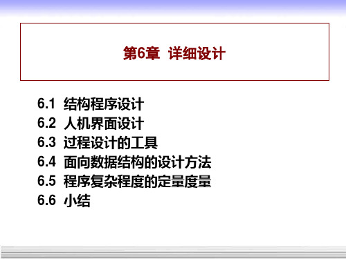 软件工程与实践第6章