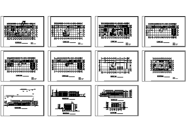 某地区教学综合楼建筑设计方案图