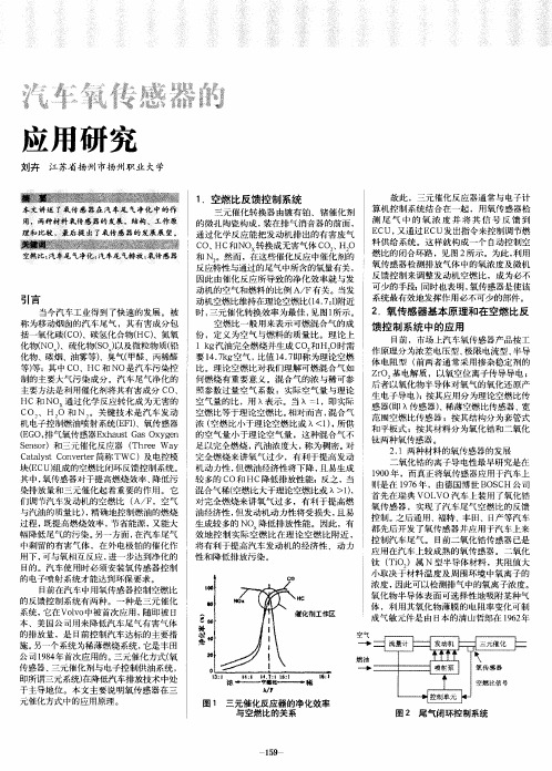 汽车氧传感器的应用研究