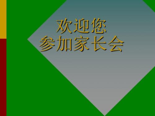 主题班会：怎样做合格的学生家长ppt