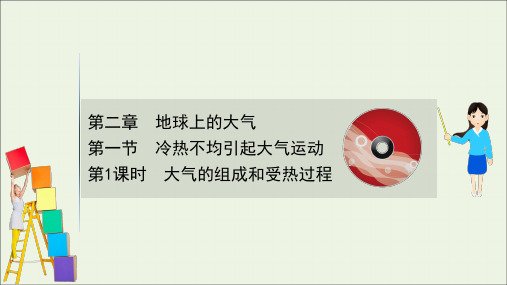 2021版高考地理一轮复习第二章地球上的大气1.1大气的组成和受热过程课件人教版.ppt