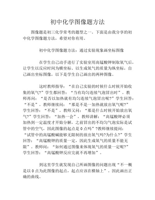 初中化学图像题方法