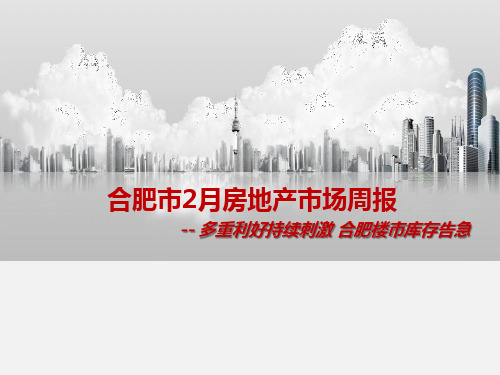 合肥市2月房地产市场周报