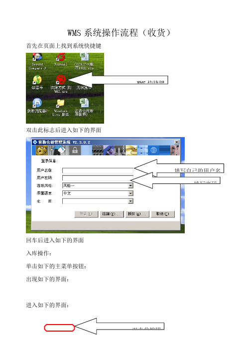 WMS系统操作流程收货