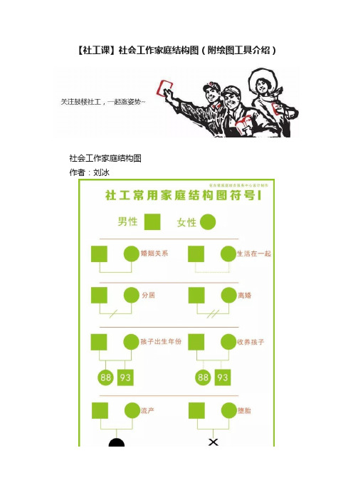 【社工课】社会工作家庭结构图（附绘图工具介绍）