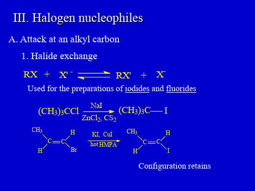 SN2【课件】有机合成(上海有机所)