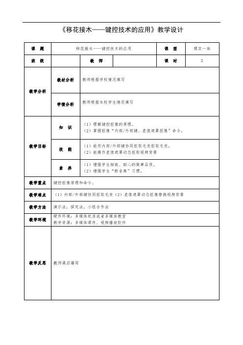 5.2 移花接木——键控技术的应用