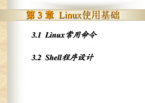 1-3Linux使用基础