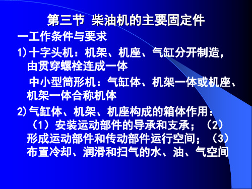 2.3主要固定件之机架、机座