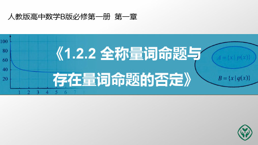 1.2.2全称量词命题与存在量词命题的否定