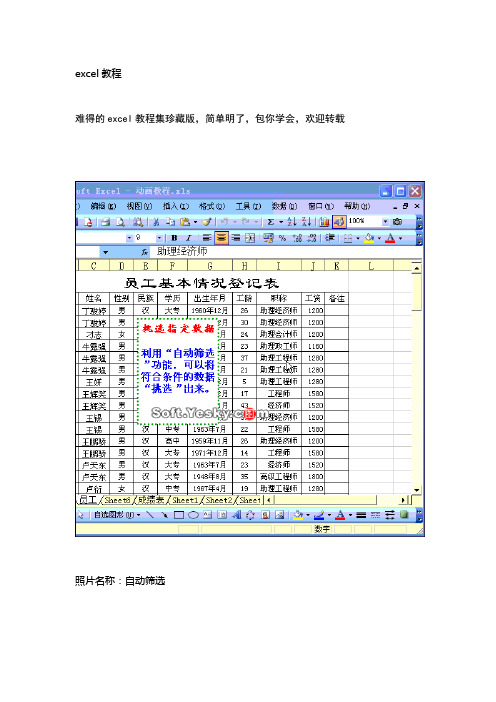 Microsoft-Office-Excel-表格教程(图文)